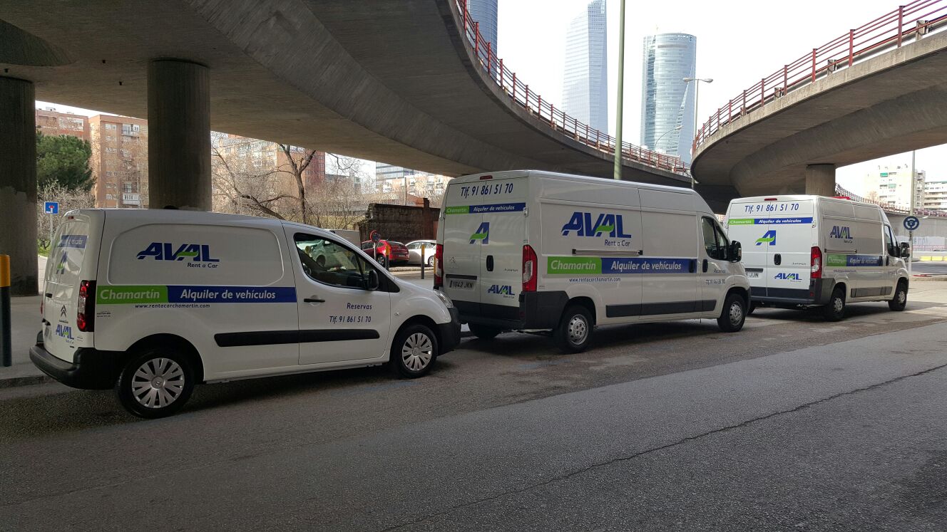 ALQUILER FURGONETAS MADRID